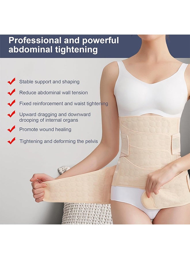 Generic 2 in 1 Adjustable Postpartum Belly Wrap C-Section Recovery Belt, Abdominal Binder, Waist, Pelvis, & Girdle Support Corset for Postnatal Recovery – Comfortable, Breathable  - Image 5