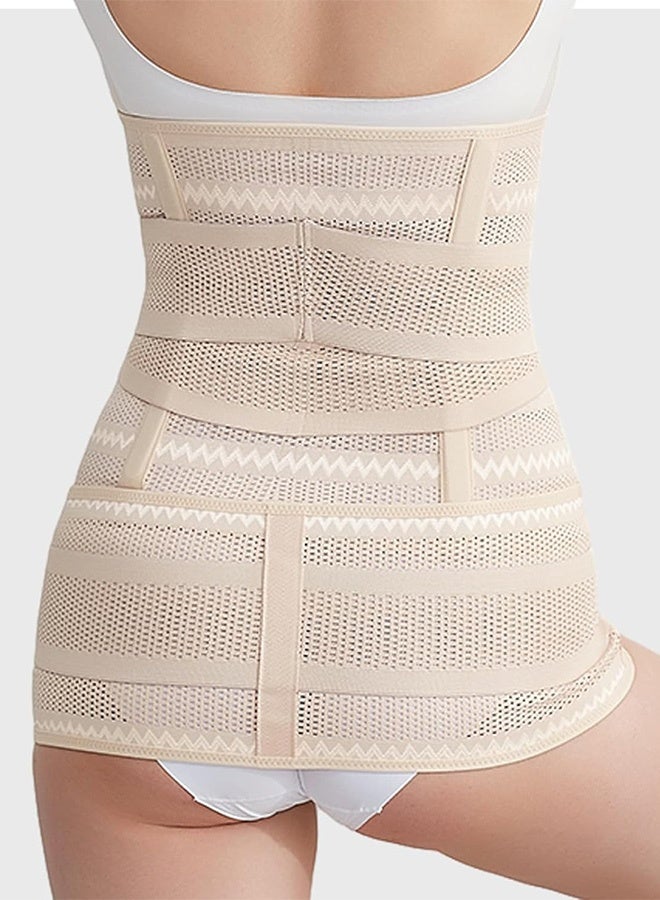Generic 2 in 1 Adjustable Postpartum Belly Wrap C-Section Recovery Belt, Abdominal Binder, Waist, Pelvis, & Girdle Support Corset for Postnatal Recovery – Comfortable, Breathable  - Image 2