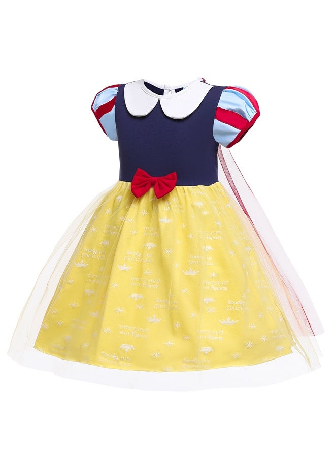 Disney store Princess Costume Dress for Girls - Birthday Party & Halloween Cosplay Outfit with Accessories, Sparkling Tutu Dress for Kids Includes Wand & Gloves Accessories - Perfect for Role Play, Pageants & Themed Events ﻿ - Image 4