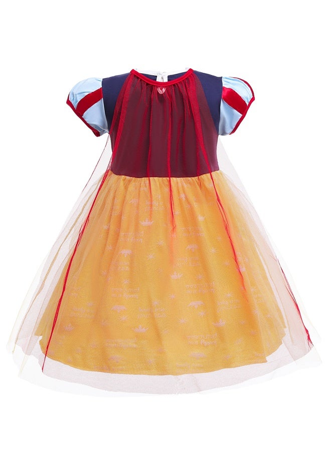 Disney store Princess Costume Dress for Girls - Birthday Party & Halloween Cosplay Outfit with Accessories, Sparkling Tutu Dress for Kids Includes Wand & Gloves Accessories - Perfect for Role Play, Pageants & Themed Events ﻿ - Image 3