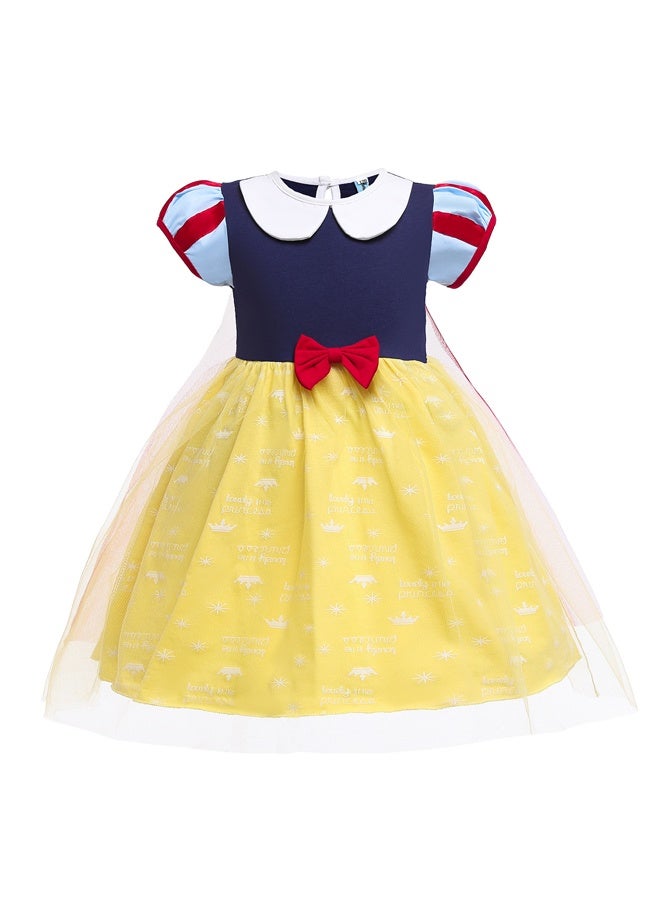 Disney store Princess Costume Dress for Girls - Birthday Party & Halloween Cosplay Outfit with Accessories, Sparkling Tutu Dress for Kids Includes Wand & Gloves Accessories - Perfect for Role Play, Pageants & Themed Events ﻿ - Image 2