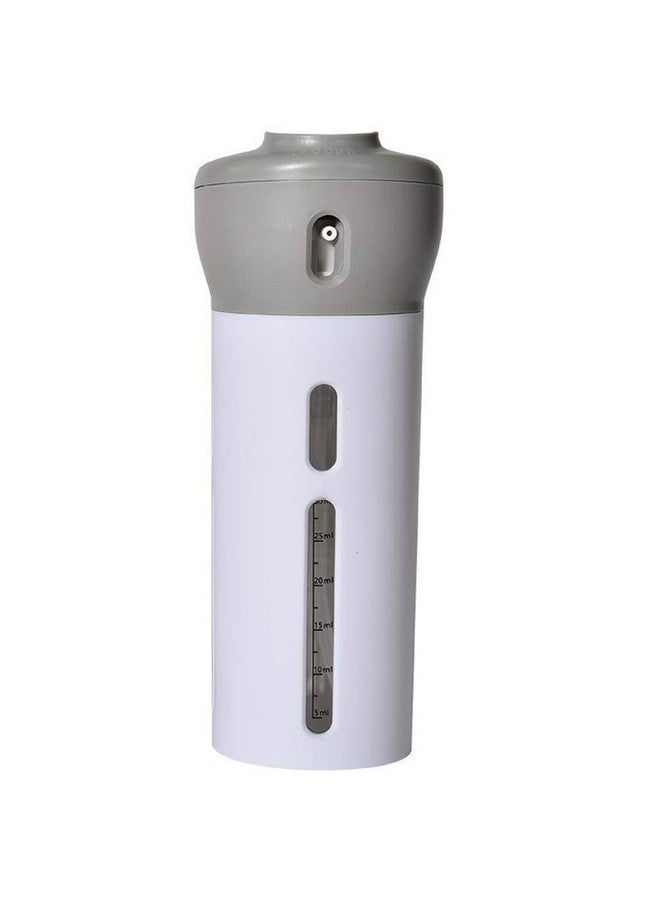 CHIVENIDO 4 in 1 Travel Dispenser, CHIVENIDO Lotion Shampoo Gel Travel Dispenser Bottle Sets Shower Bottles Refillable Travel Bottles for Makeup Travel Supplies (Grey) - Image 1