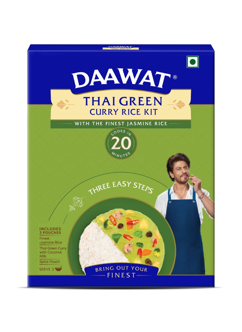 Daawat Thai Green Curry Rice Kit - Image 1