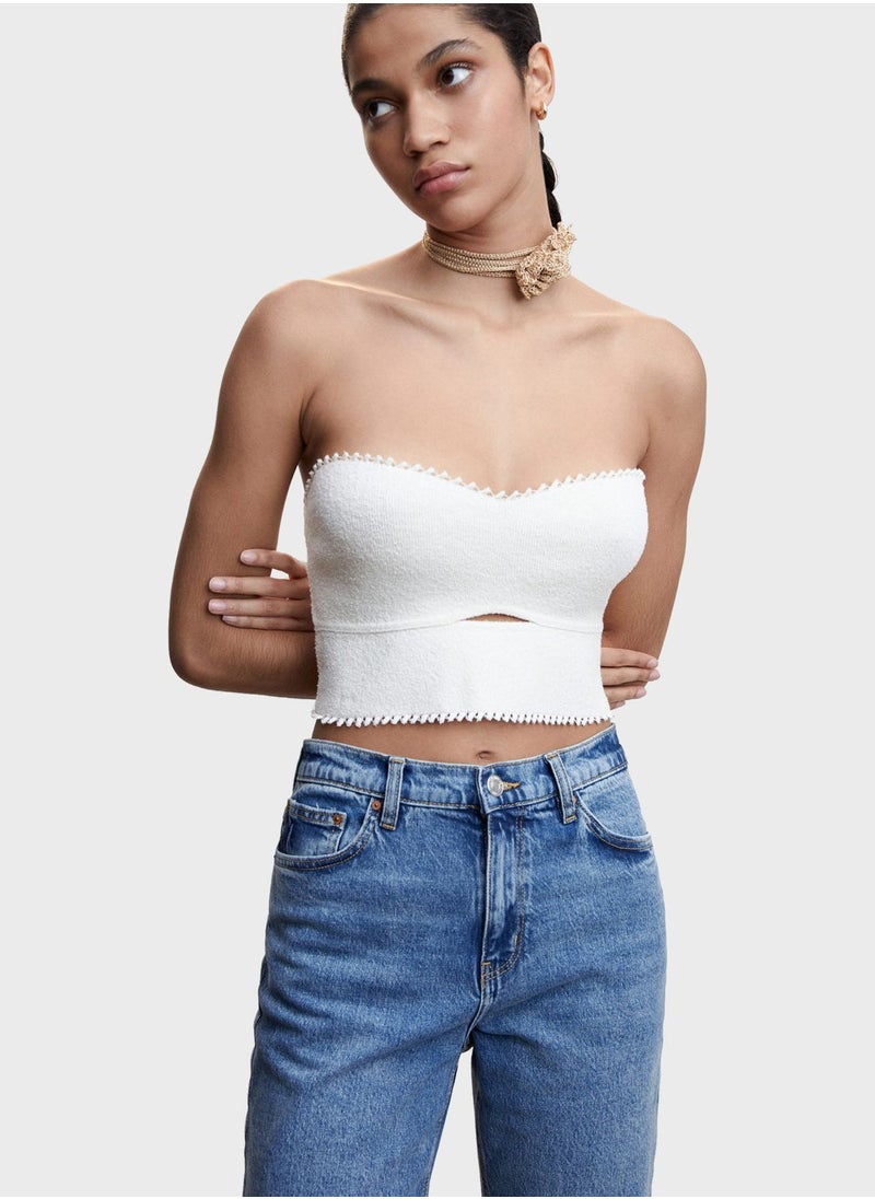 MANGO - High Waist Jeans - Image 1
