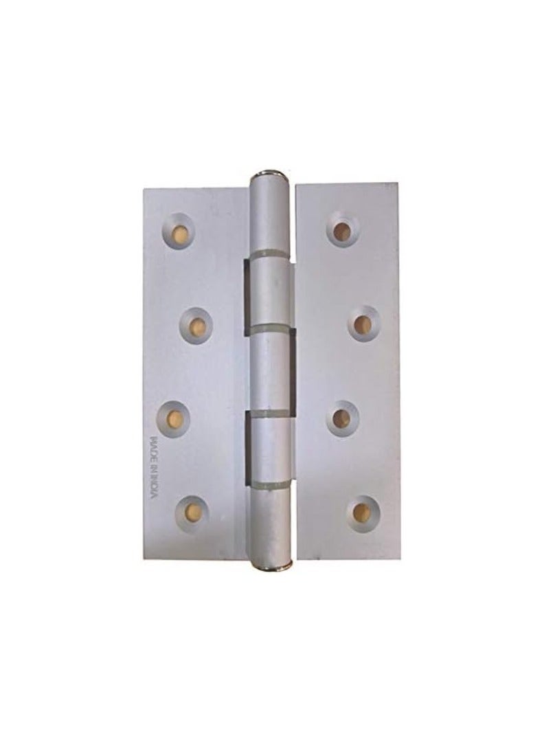KNP KNP Aluminum Hinges with Washer Nylon (4 inch x 3 inch x 3 mm) are durable and smooth-operating hinges designed for doors, cabinets, windows, and furniture applications. 