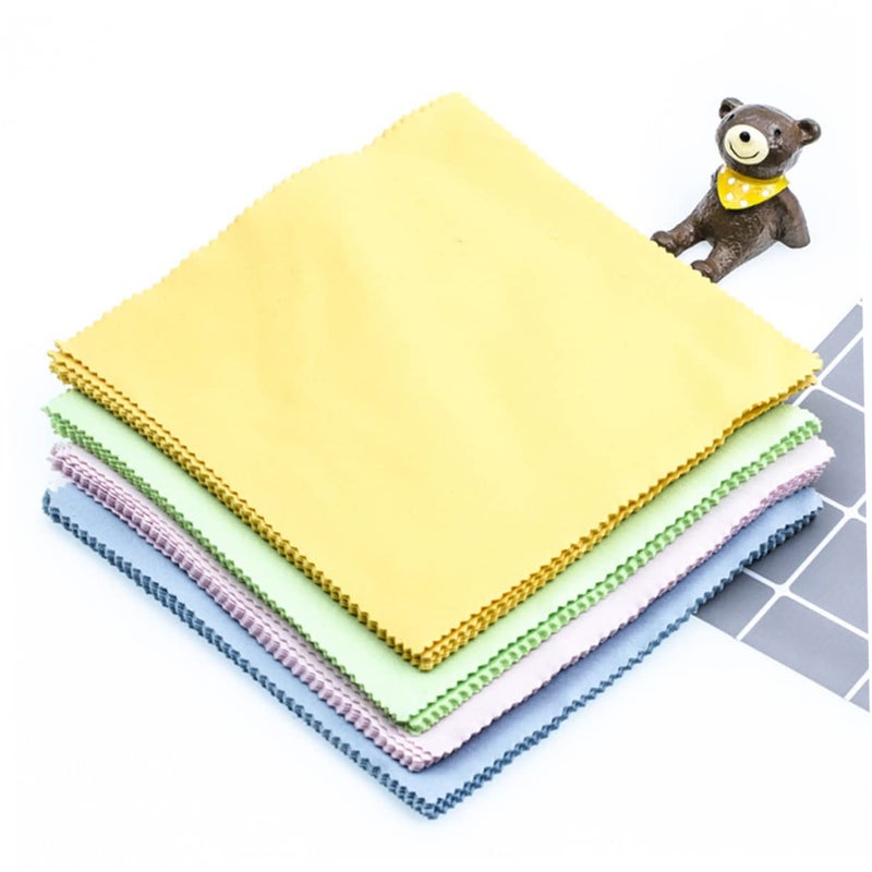 Microfiber Cleaning Cloths 10 Pack For Phone Tablet Laptop Screen Glasses No Scratches - Image 3