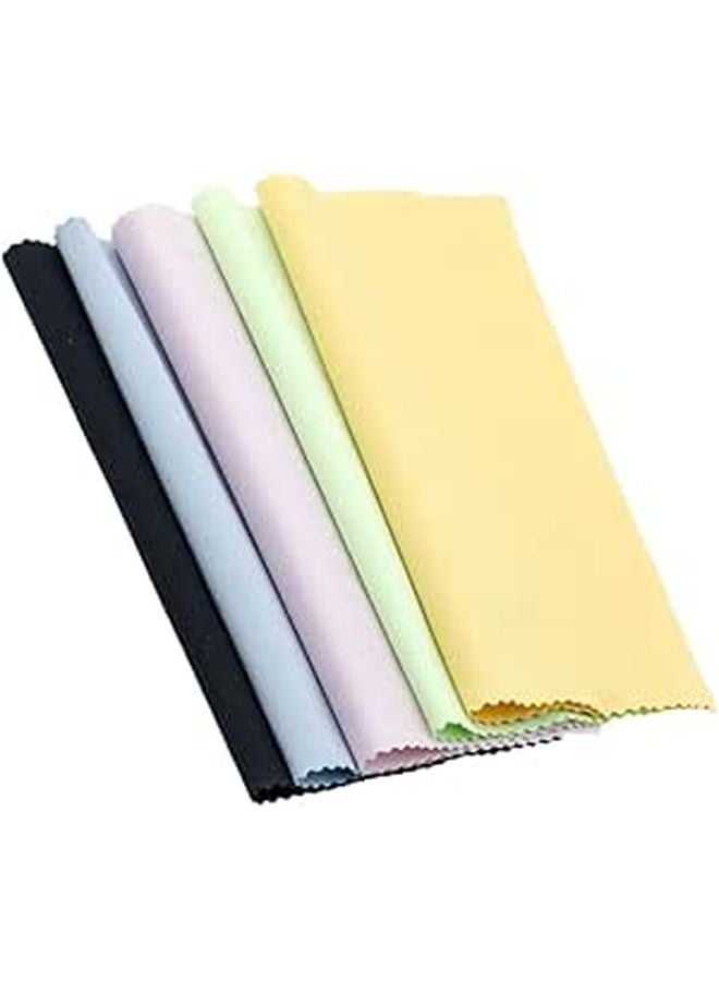 Microfiber Cleaning Cloths 10 Pack For Phone Tablet Laptop Screen Glasses No Scratches - Image 1
