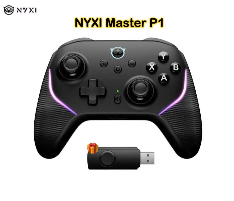 Nyxi Master P1 Wireless Game Controller for PC and Nintendo Switch 2, Black - Image 1