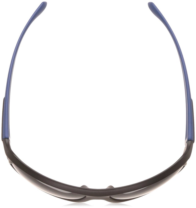 Fastrack Black Wraparound Polarised Sunglasses for Men - Image 4
