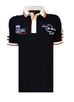 Paul & Shark Paul&Shark Pique Polo T-Shirt /Royal Yacht Club  - Image 1