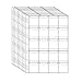 OSOPOLA 200 Pockets Coin Binders Pages 177 inch Holders 10 pcs LooseLeaf Sheets AcidFree Collection Holders for Medallion Coin Stamp Currency Collecting Supplies 45x45 mm 177x177 inch CS03220 - Image 3