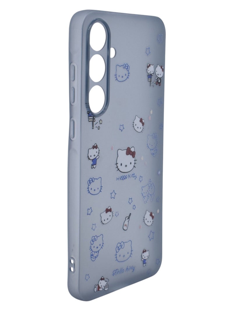 Hello Kitty Plastic Back Cover For Samsung Galaxy A55 - Multicolour - Image 2