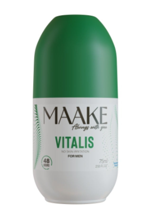 MAAKE Vitalis Antiperspirant Roll On For Men 75 ml