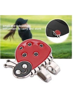 Generic Sturdy Durable Golf Clip, Stainless Steel Lightweight Golf Ball Marker, for Golf Lovers Friends Family Gift Golfers  - Image 2