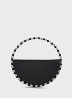 Khizana Diamante Round Clutch Bag  - Image 2