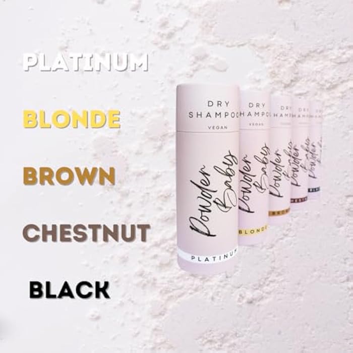 Dry Shampoo Powder | Organic & Vegan | Non-Aerosol Shampoo for Brown Hair | Adds Volume | 1.7 Oz | Talc-Free, Cruelty-Free | Made in USA | Eco-Friendly Packaging (Brown) - Image 5