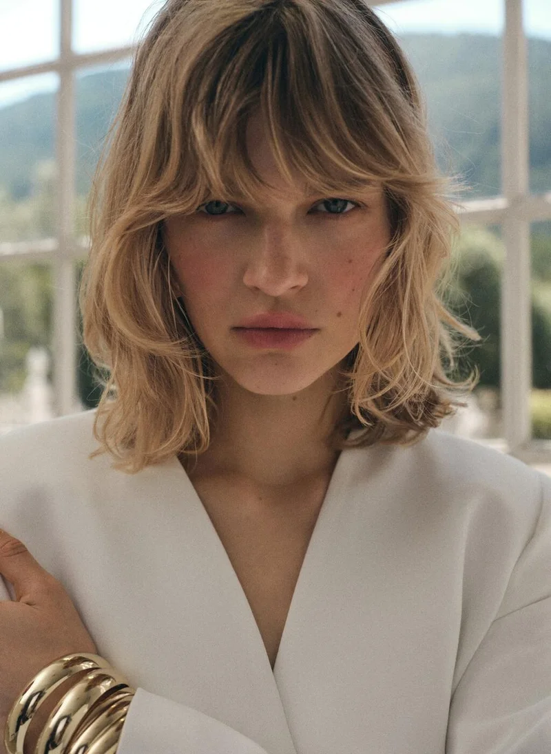 MANGO Double-breasted suit jacket