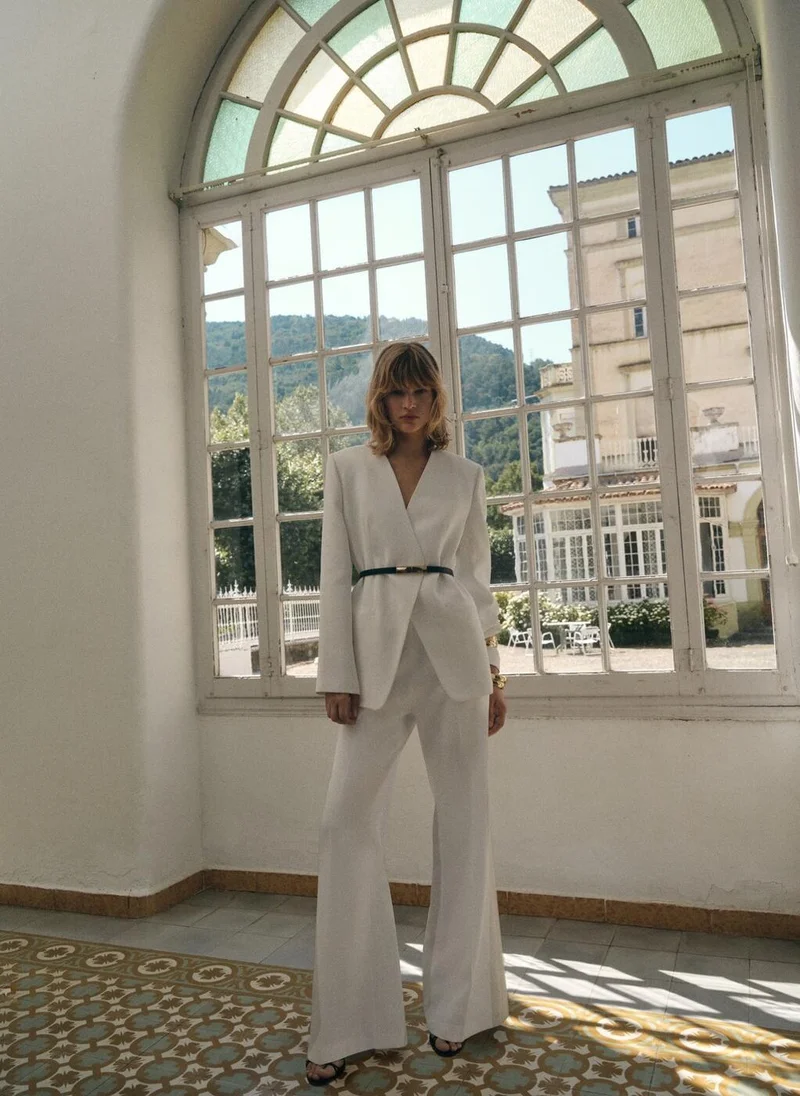 MANGO Double-breasted suit jacket