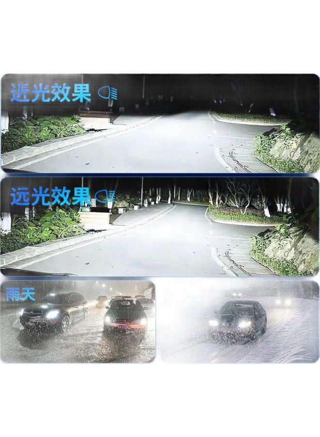 SAST مصابيح LED للسيارات، مصابيح ليزر، شعاع منخفض، شعاع عالي، لمبات فائقة السطوع معدلة، H11 [عبوة 2] - Image 1