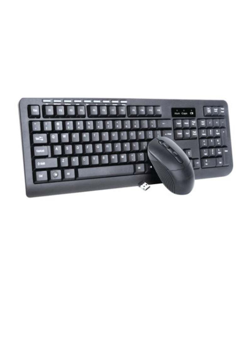 Terabyte 2.4G Wireless keyboard &mouse combo black color - Image 2