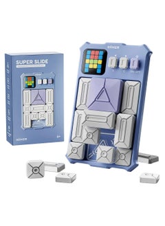 Giiker GiiKER Super Slide Brain Games, 500+Level IQ Puzzles, Handheld games Educational Toys, Perfect For Relaxing Stress Relief, Leisure Travel Fun Toys, A Gift For Kids At All Ages (Lavender).  - Image 1