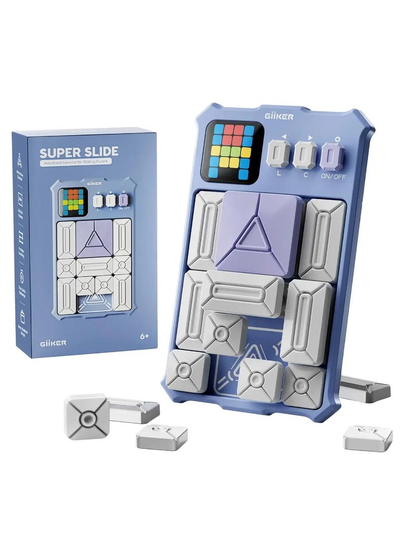 Giiker GiiKER Super Slide Brain Games, 500+Level IQ Puzzles, Handheld games Educational Toys, Perfect For Relaxing Stress Relief, Leisure Travel Fun Toys, A Gift For Kids At All Ages (Lavender).  - Image 1