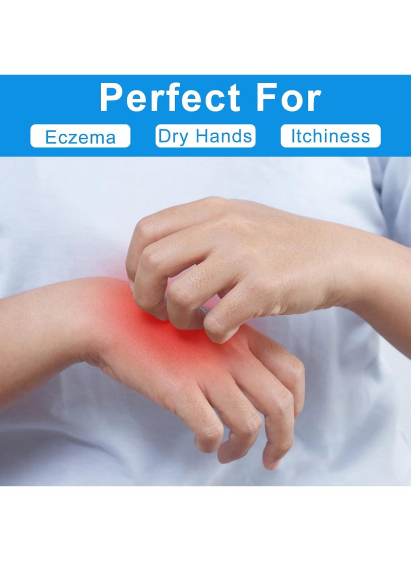 10 Pairs White Cotton Gloves, White Gloves for Inspection Photo Jewelry Silver Coin Archive Serving Costume, Cotton Gloves for Dry Hands Women Moisturizing SPA - Image 4