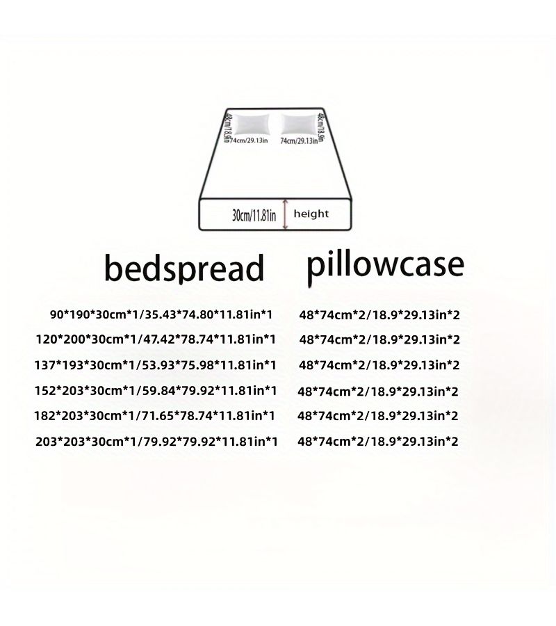 Caiyunge Fitted Sheet Three Piece Set With 78.74 Inch By 86.61 Inch Fitted Sheet - Image 3