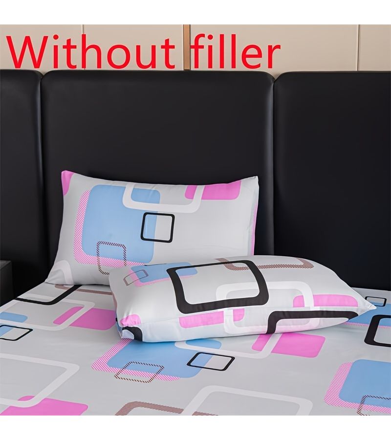Caiyunge Fitted Sheet Three Piece Set With 78.74 Inch By 86.61 Inch Fitted Sheet - Image 5