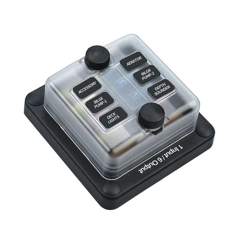 Compact Automotive Fuse Block Battery Terminal Distribution Box Easy Installation Circuit Troubleshooting - Image 4