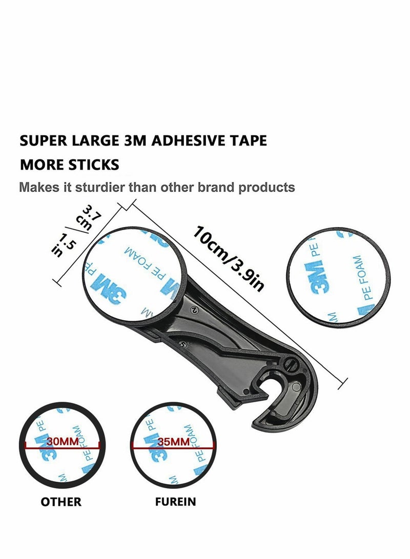 Baby Safety Cabinet Locks - 10 Pack, Easy 3M Adhesive Latches for Child Proofing, No Tools Required, Ideal for Furniture, Kitchen, Ovens, Toilets, Fridge, Cupboards - Image 3