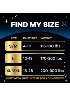 Always ZZZ Overnight Disposable Period Underwear for Women, Size Large, Black Period Panties, Leakproof, Large, 14 Count - pzsku/Z1567B88E56BCAD71A882Z/45/_/1739961724/b4d2d419-0e4f-4a01-ba5f-13b5096dafe6