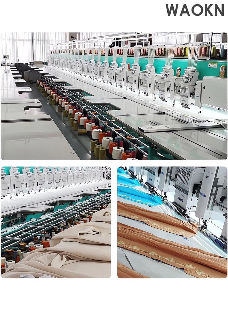 دبليو أيه أو كي أن مجموعة من 4 أغطية وسائد خضراء، 45 × 45 سم، بتصميم بنمط عتيق، أغطية وسائد ناعمة مزدوجة الجوانب، غطاء وسادة مربع لغرف المعيشة والمقاعد والأسرة والكراسي، وسادة مزخرفة بسحاب - Image 2