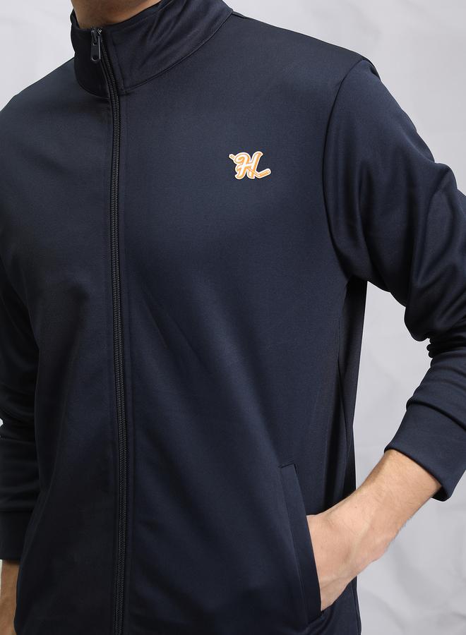 HIGHLANDER Logo Detail High Neck Zip Up Jacket - Image 2