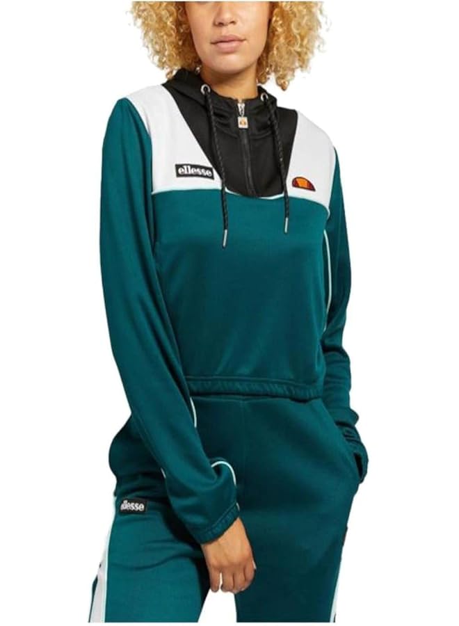 إليس سويت شيرت نسائي Fetida بغطاء رأس وسحاب نصفي (عبوة من قطعة واحدة) - Image 1