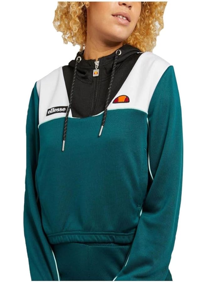 إليس سويت شيرت نسائي Fetida بغطاء رأس وسحاب نصفي (عبوة من قطعة واحدة) - Image 2