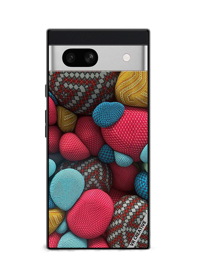 VR CREATIVE Protective Case Cover For Google Pixel 7a Design Multicolour - Image 1