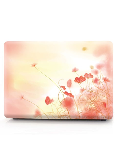 For Apple Notebook Protective Case Macbook Pro16 Air 11/13/15 Protective Case Keyboard Film-Color:KZ-495 Poppy-Applicable Model:Pro15.4 Plane