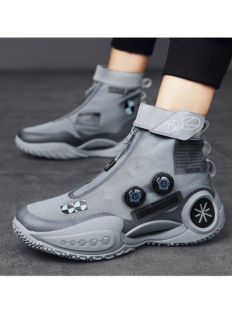 SKT Shiketro Anti-slip shock-absorbing basketball sneakers  - Image 3