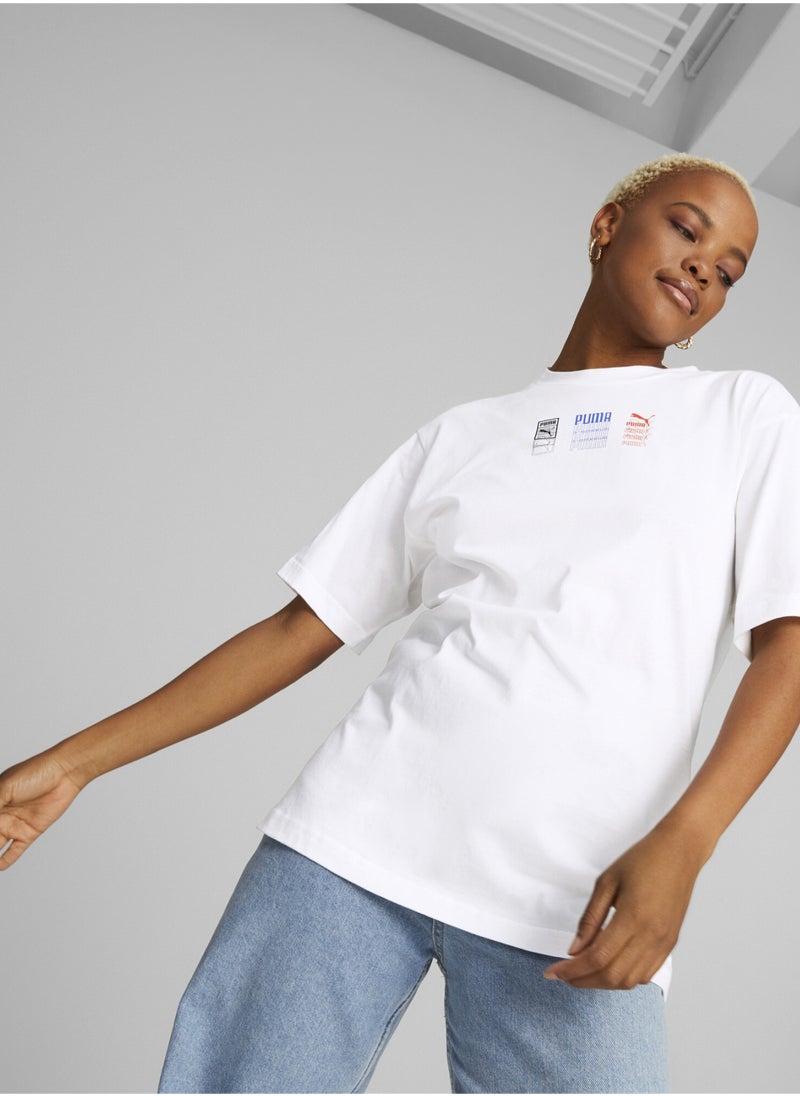 PUMA Classics Womens Gen. T-Shirt  - Image 1