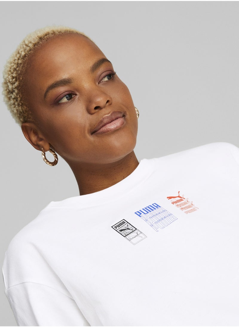 PUMA Classics Womens Gen. T-Shirt  - Image 5