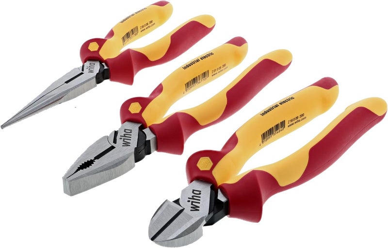 Wiha مجموعة كماشة وقطع عازلة صناعية Wiha 32981، 3 قطع - Image 2