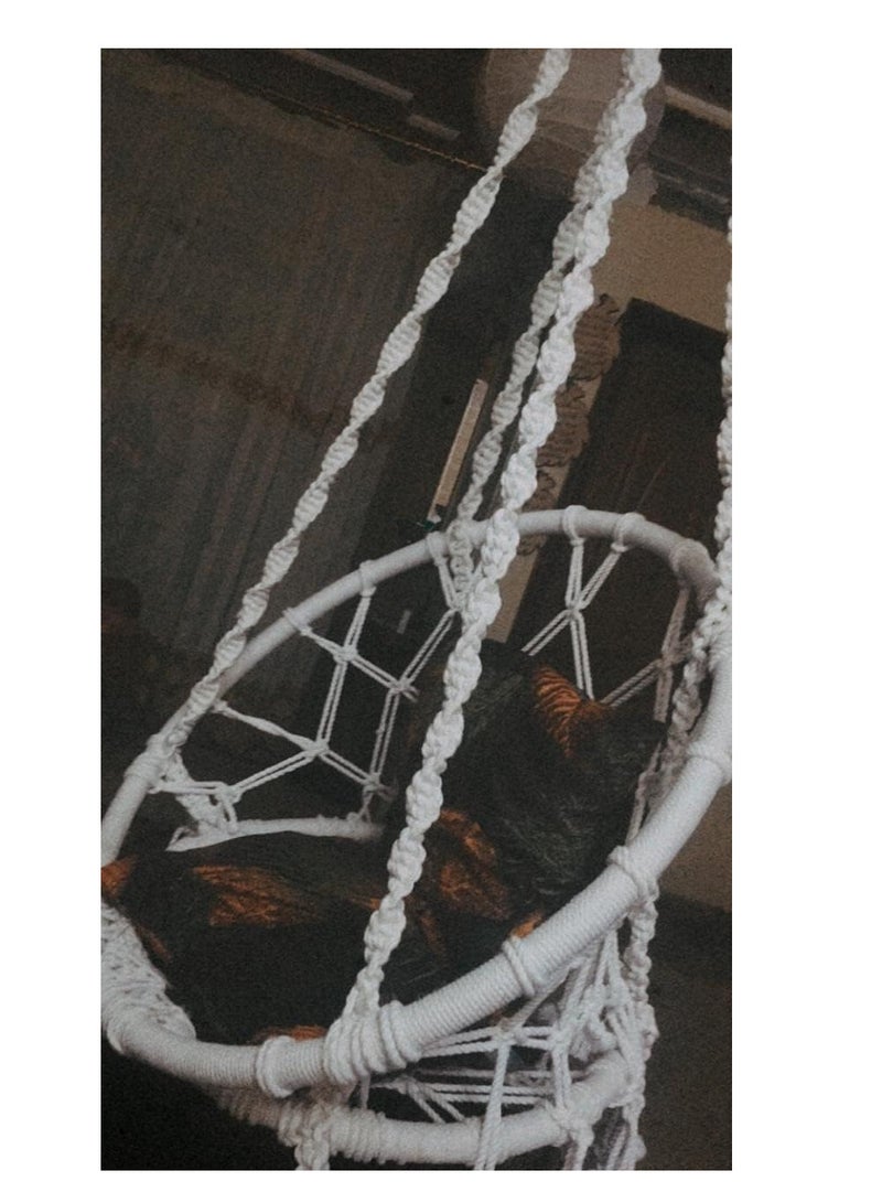 مرجيحه مكرميه طارات حديد وخيط قطن - Image 3