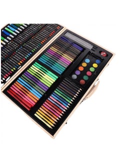 H&B A complete art set in a wooden box - 180 pieces for coloring and drawing  - Image 4