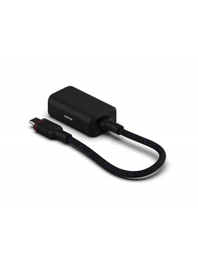 Unisynk USB-C TO HDMI ADAPTER 4K60HZ BLACK,   1x HDMI (4K@60Hz or fullHD@60Hz) - Image 2