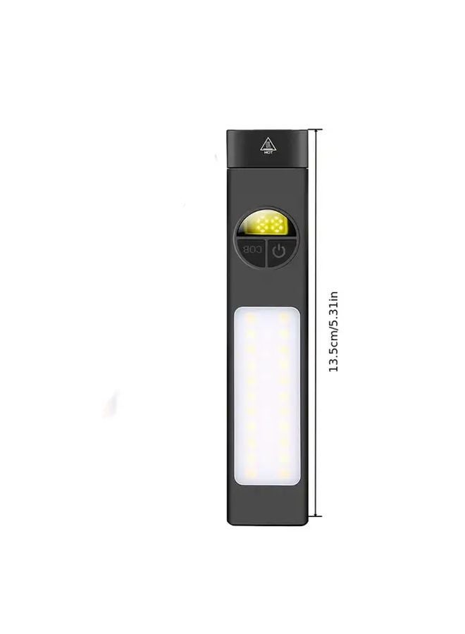 2 Packs Multi Functional LED Flashlight Magnetic Tail Work Lamp Pen Clip - Image 4