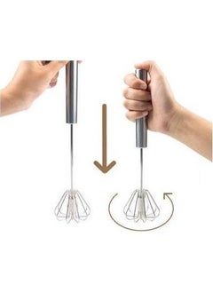 Penguen Penguin Inox Pull-Push Metal Hand Mixer 36 cm PNG-1754  - Image 2