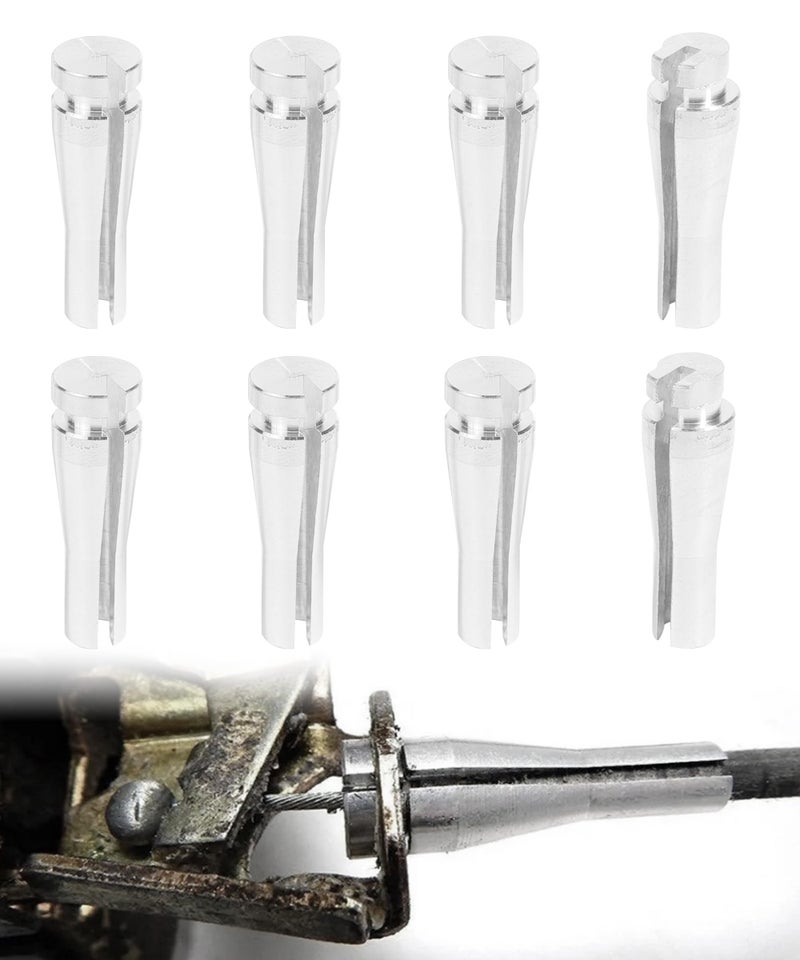bylikeho 8 Ends Door Cable Repair KitCar Door OEM Cable Fix PartCar Parts Car Accessories Vehicle Door Latch Lock Cable Repair KitCar Rear Door Lock Cable Repair SetFit for F150F250F350 and More - Image 3