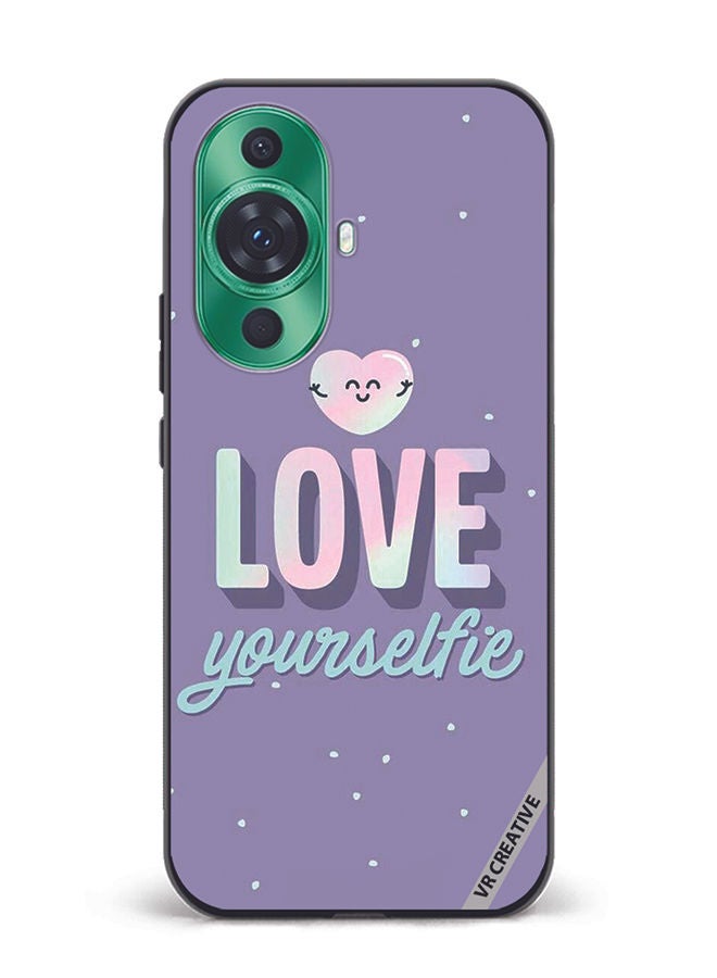 VR CREATIVE Protective Case Cover For Huawei nova 11 Pro Love Your selfie Design Multicolour - Image 1