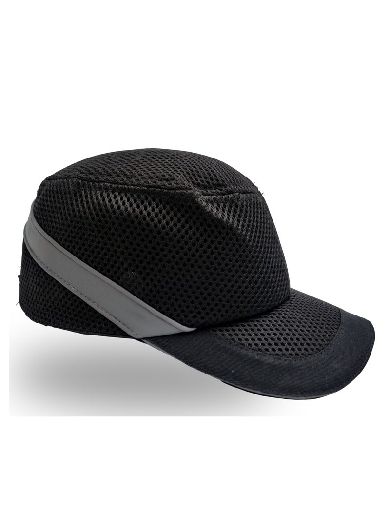 Patron Patron Unisex Reflective Full Mesh Bump Cap With ABS Insert  - Image 1